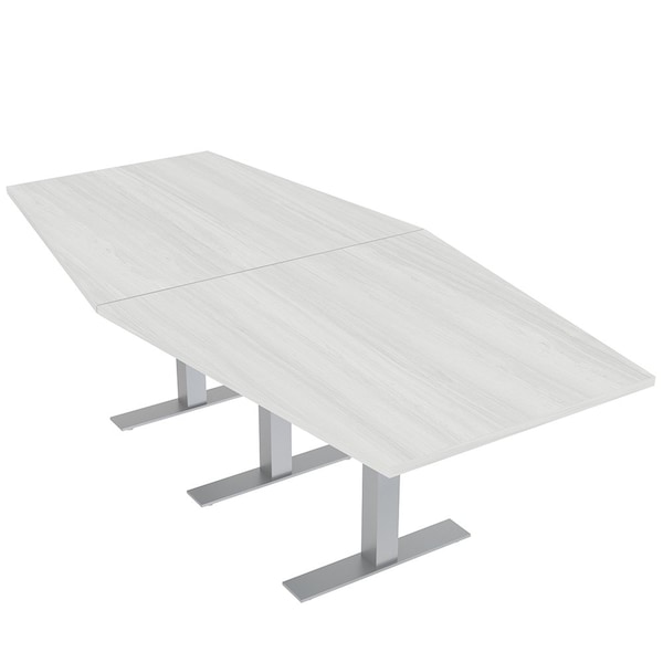 Skutchi Designs 45 in W, 96 in L, 29 in H, Engineered Wood Top, White HAR-HEX.IR-46x93-T-WHCYPRESS - main